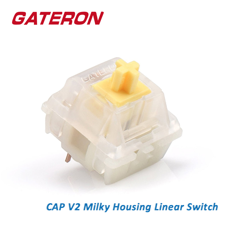 Gaming Accessories Aesthetic - GATERON kap sütlü sarı lineer KS-25