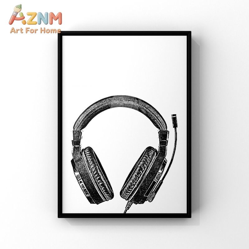 AZNM Siyah Beyaz Oyun Kanvas D - Gaming Accessories For Room incelemesi ve fiyatı