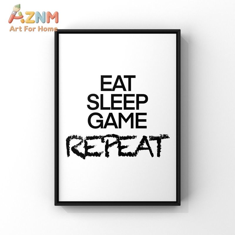 AZNM Siyah Beyaz Oyun Kanvas D - Gaming Accessories For Room incelemesi ve fiyatı
